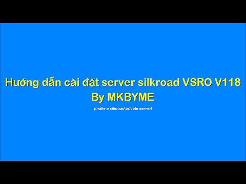 [VSRO] Hướng dẫn cài đặt server Vsro v118 Online Lan qua Hamachi by mkbyme - Part 1
