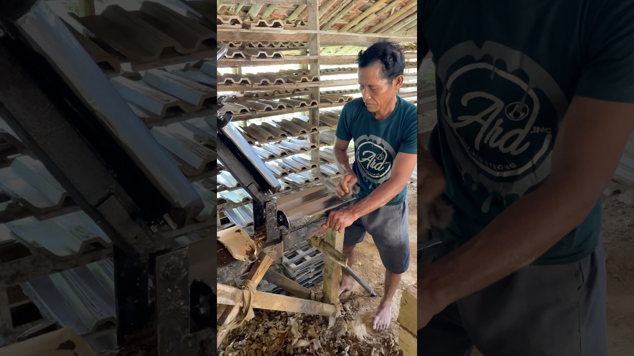 Roof tile making process part148 