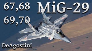 Model MiG-29 - 1/24 DeAgostini - Issues 67,68,69,70