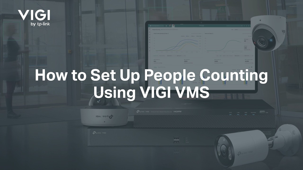 VIGI People Counting Solution Function Demo - YouTube
