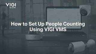VIGI People Counting Solution Function Demo
