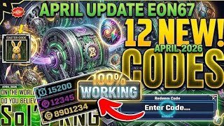 SOL'S RNG NEW CODES [EON67] 💰NEW💰 WORKING APRIL 2026! CODES 🎁
