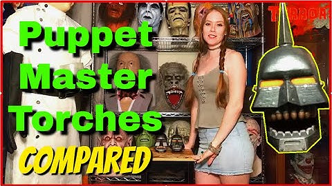 Puppet Master Torch 1:1 Life-size Prop Replica Heads Review and Comparison