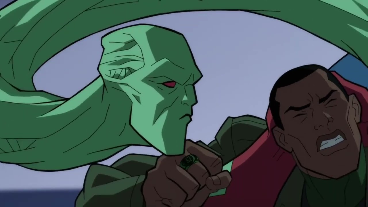 Green Lantern VS Martian Manhunter YouTube