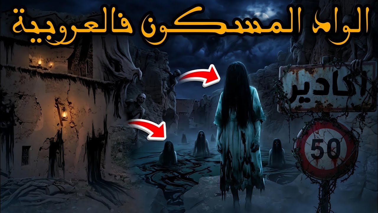 قصة رعب[ الواد المسكون فالعروبية ] 498#|قصص رعب الواقعية بالدارجة المغربية 9isas ro3b wa9i3iya