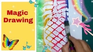 Easy Oil Pastel Drawing Magic Drawing