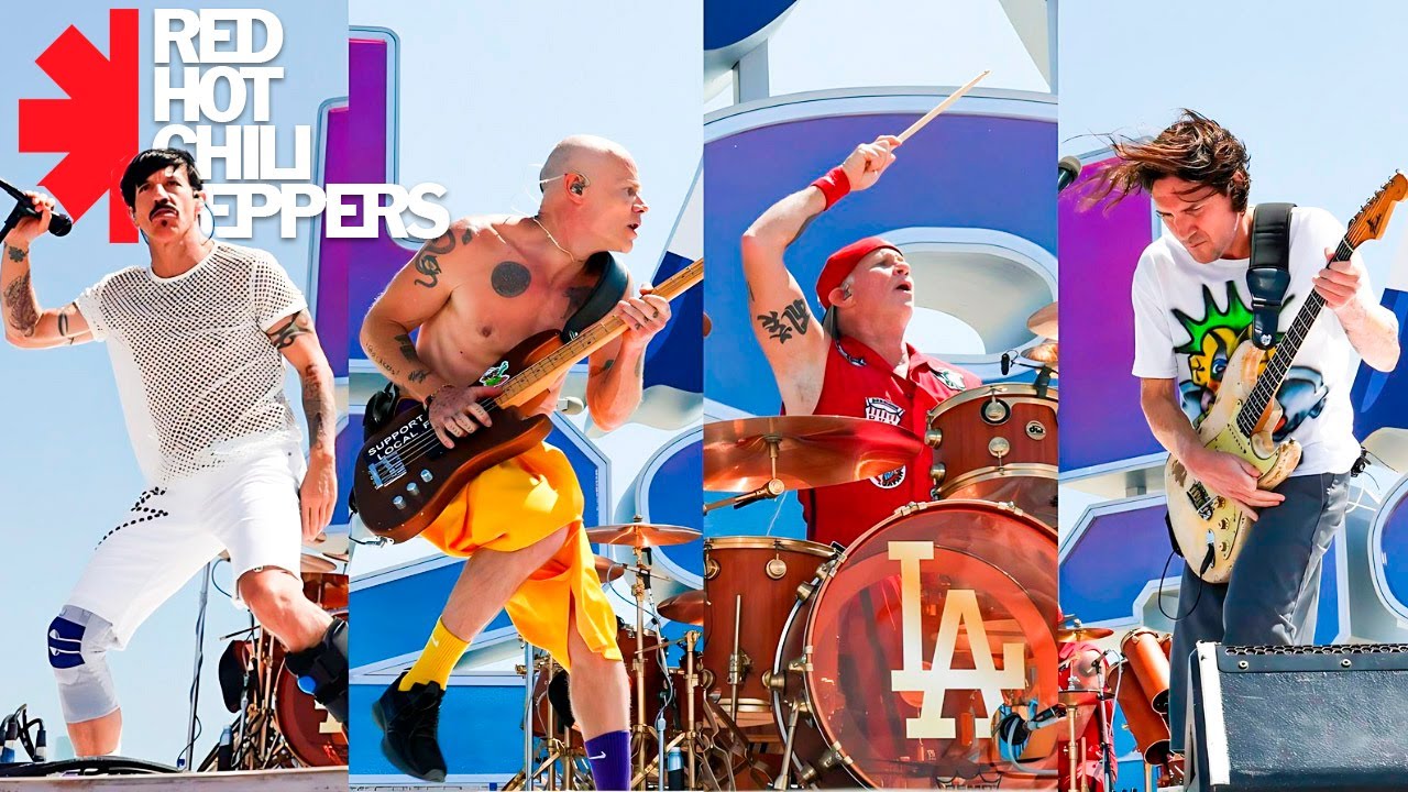 Red Hot Chili Peppers - Eddie (Olympics LA Handover 2028) + Bonus Interview [60fps - 1080p]
