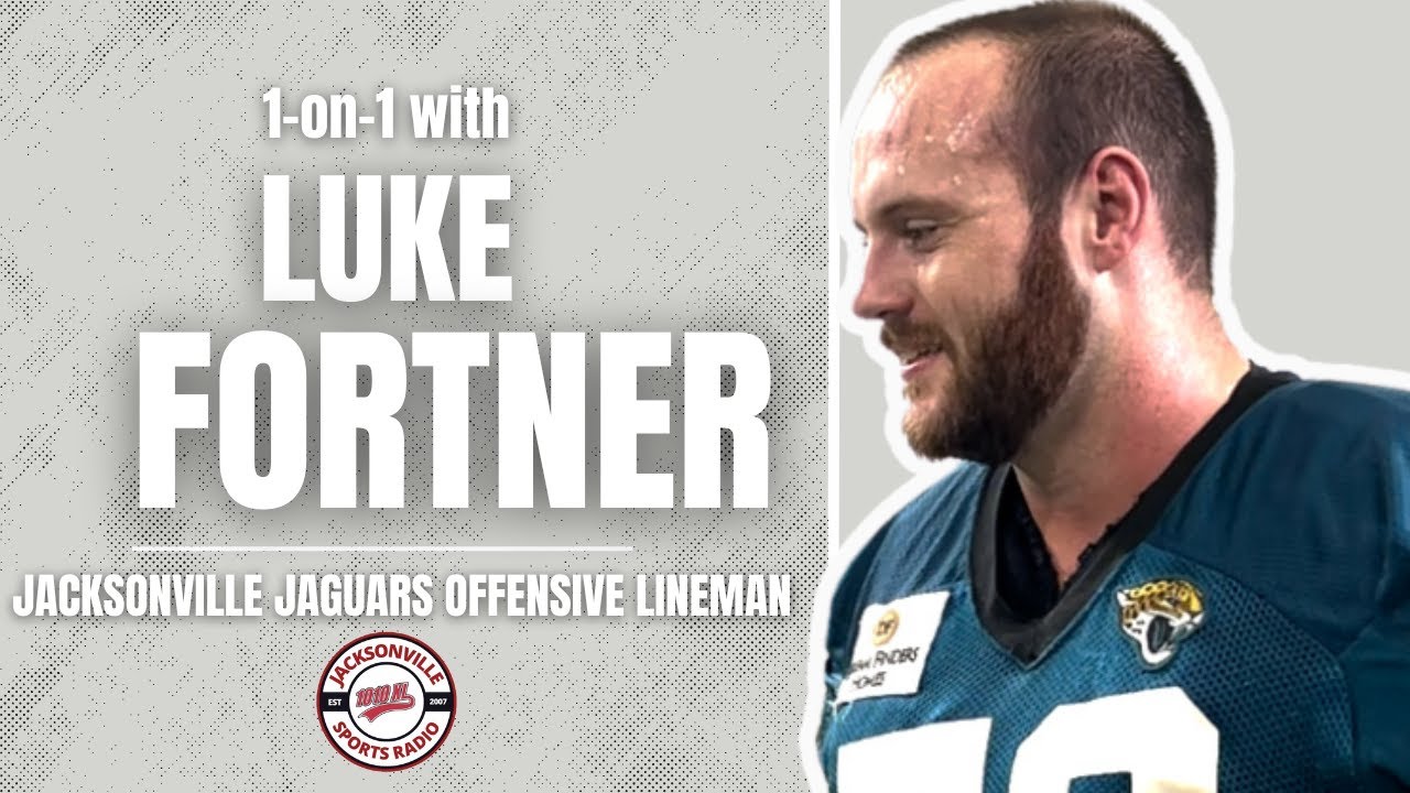 Jacksonville Jaguars Offensive Lineman Luke Fortner 1-on-1| 2024 Training Camp Interview