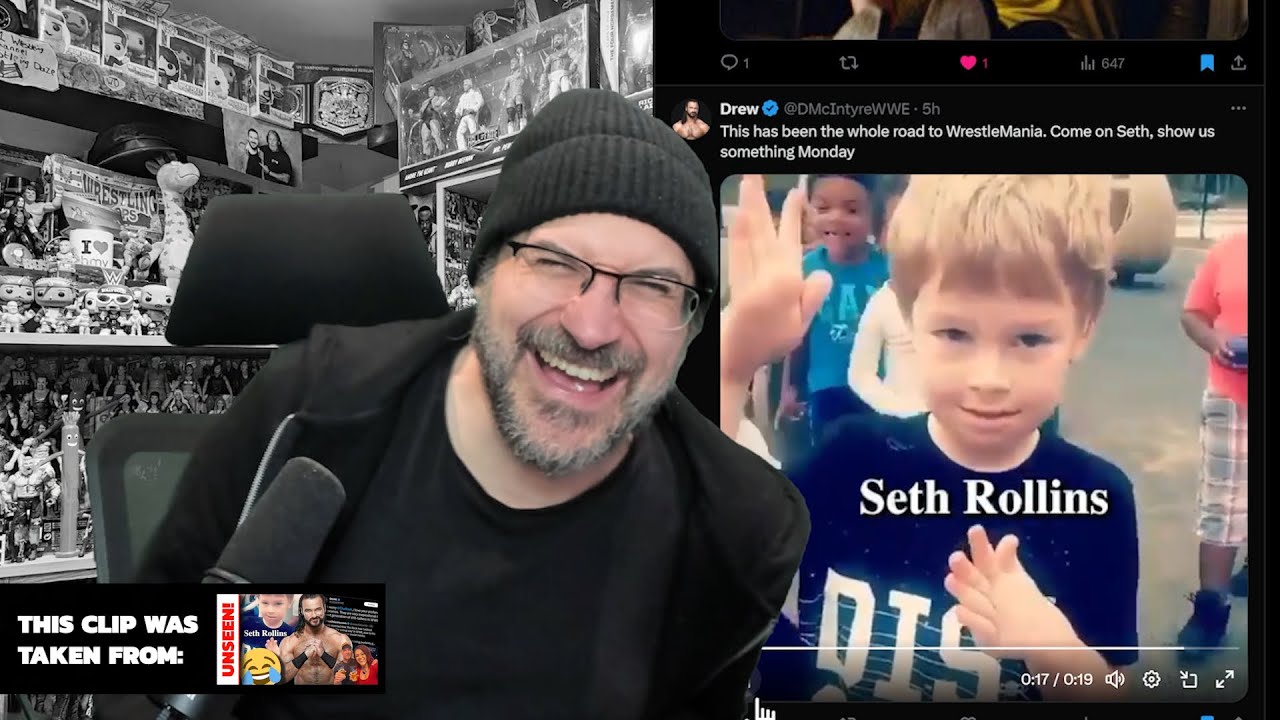 Daze Reacts To Hilarious Seth Rollins Meme By Drew McIntyre