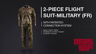2-Piece Flight Suit - Military