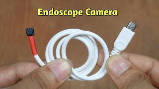 how to make mini endoscope camera at home - with old mobile camera