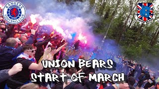 Rangers League Title Celebrations - Union Bears - Start of March - 15 May 2021