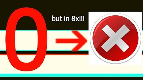 Numbers 0 to THE ABSOLUTE BIGGEST TRUE VERY SUPER DUPER ERROR END in 8x!!!