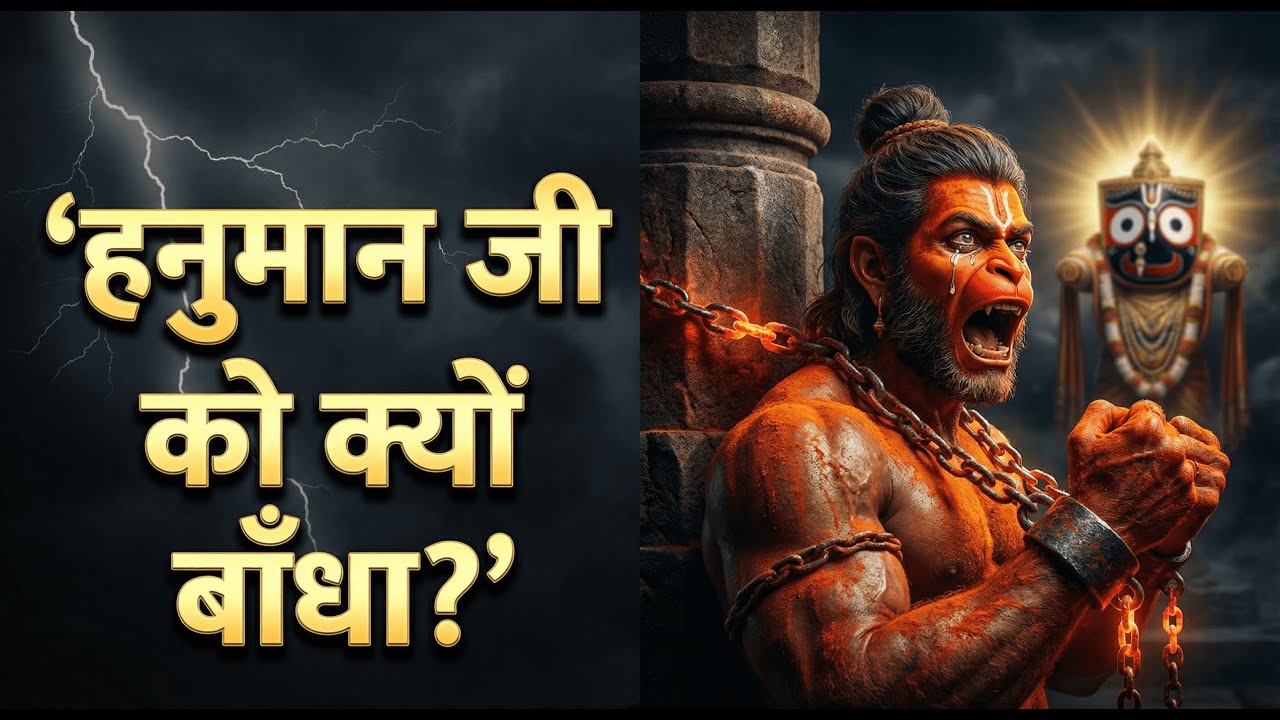 भगवान जगन्नाथ ने हनुमान जी को जंजीरों में क्यों बाँधा 😱🔥? ( Hindi Explained)