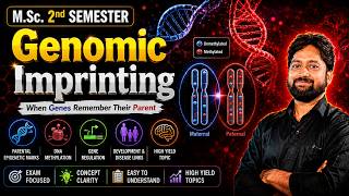 M.Sc. Zoology 2nd  Semester  || Genomic Imprinting  || UNIT-1 Paper 3