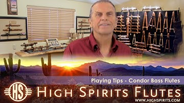 Flute Tones: Condor Bass Tone Flutes - High Spirits Info