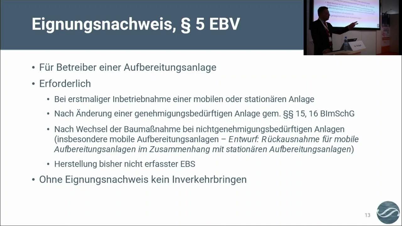 Anforderungen an das Baustoffrecycling ab dem 01.08.2023 – die Ersatzbaustoffverordnung - YouTube