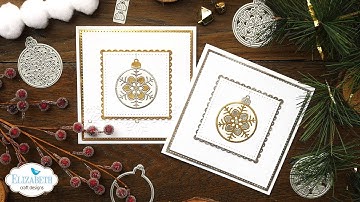 Winter Ornament Card | Technique Friday with Els