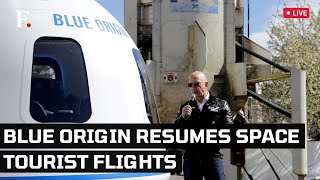 LIVE: Jeff Bezos-Backed Blue Origin Resumes Flights to Space After a Near Two-Year Pause