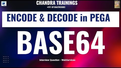 How to Transfer Images in Webservices || Base64 in Pega || New Batch-Jun-9th,2025-Check Desc #pega