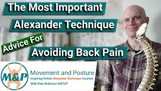 The Most Important Alexander Technique Advice For Avoiding Back Pain
