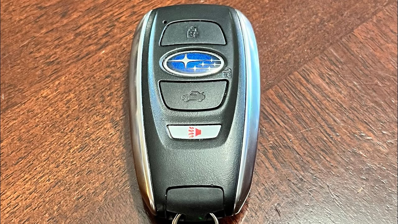 Changing Subaru Keyfob Battery YouTube