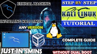 HOW TO INSTALL KALI LINUX OS OF ANY VERSION INTO PC VIRTUAL BOX | STEP BY STEP COMPLETE GUIDE[EASY] screenshot 3