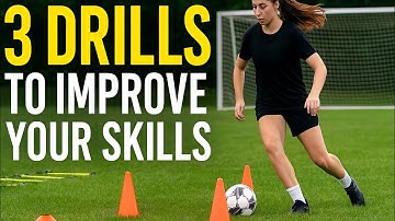 3 Soccer Drills to Master First Touch, Passing, Ball Control & Shooting