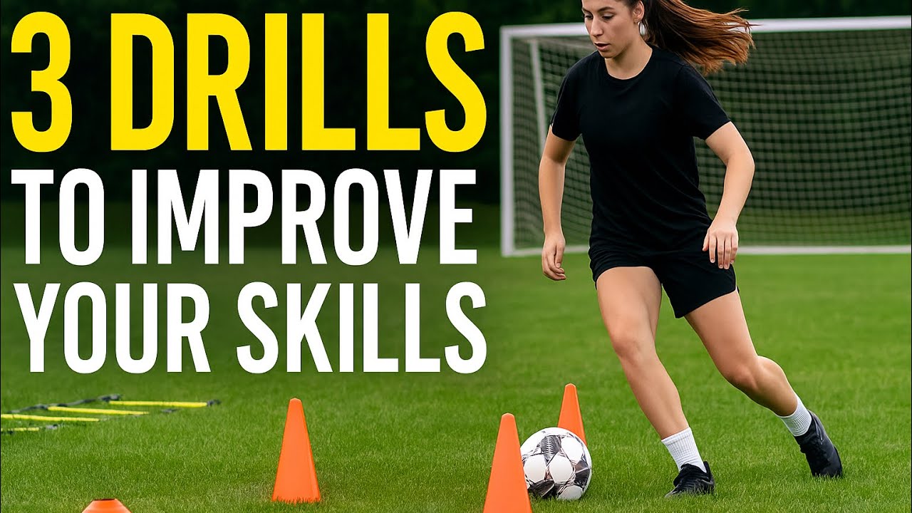 3 Soccer Drills to Master First Touch, Passing, Ball Control & Shooting ...