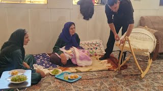 😍🎁Zainab and Sohrab arrived with a gift for Esmat; Suzan also installed the house's heater!