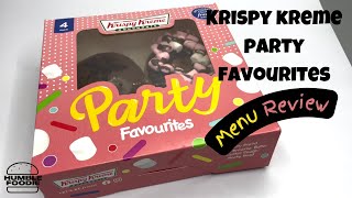 Krispy Kreme Doughnuts - Party Favourites Menu Review