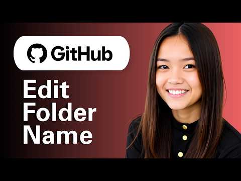 How To Edit A Folder Name On Github (Step By Step)