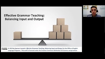 AE Live 4.5: Effective Grammar Teaching: Balancing Input and Output