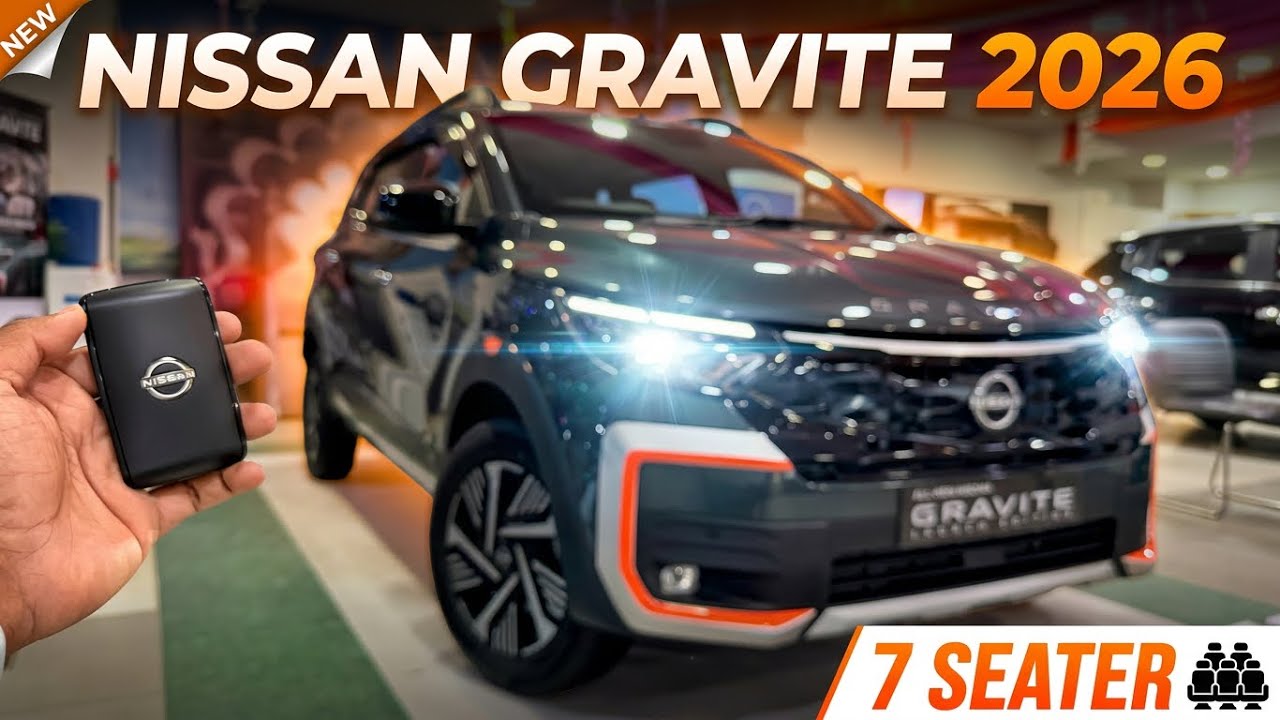 Nissan Gravite 2026 - 7 Seater Review: Interiors, Last Row Comfort, Space & On Road Price ? 