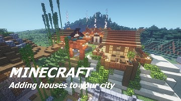 Adding Houses To Your Minecraft City (Archicraft Season 1 Bonusvideo) ❤️