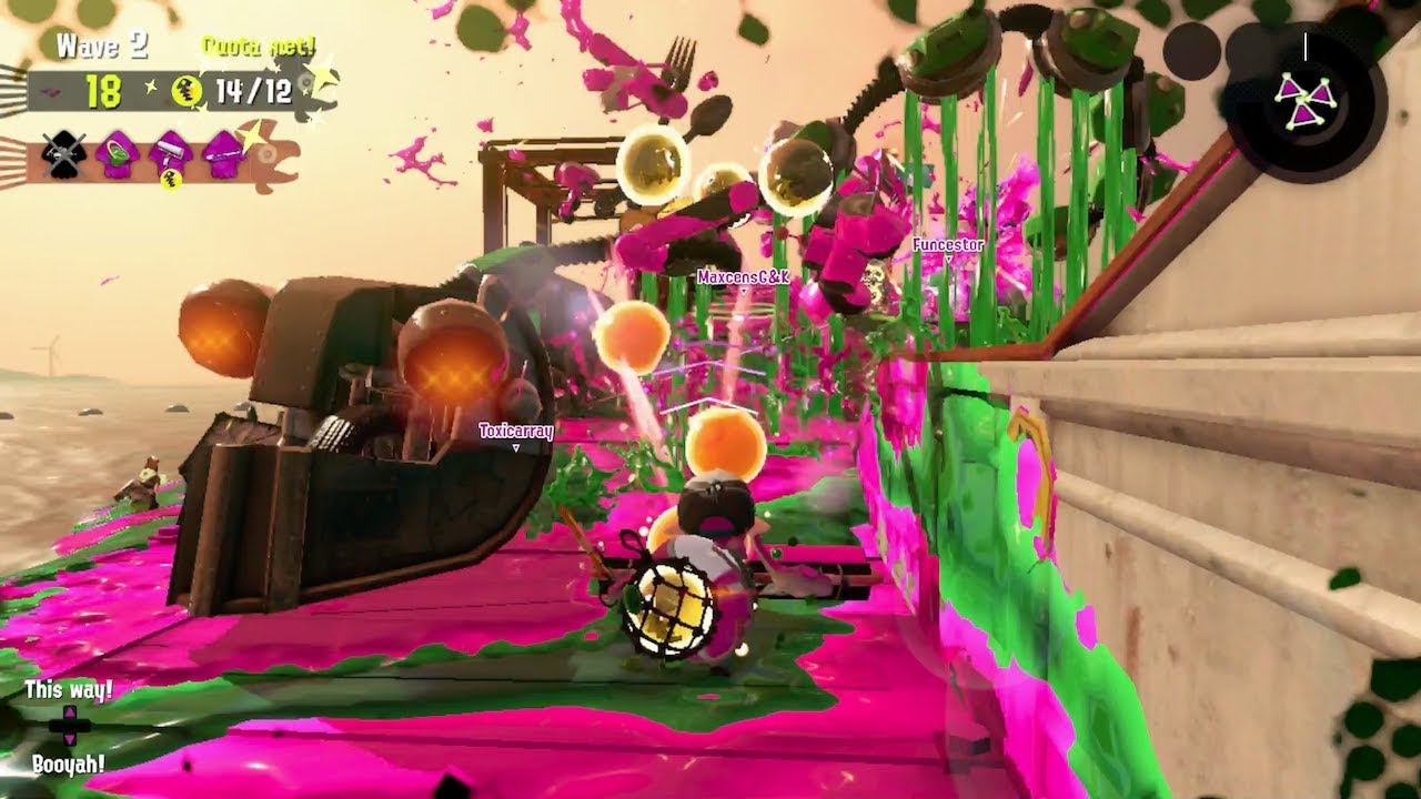 Splatoon 2 Topnotch Salmon Run [171922, 22/446] YouTube