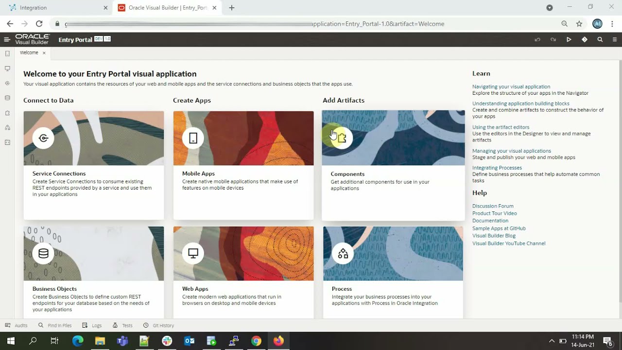Call OIC Integration From VBCS Application