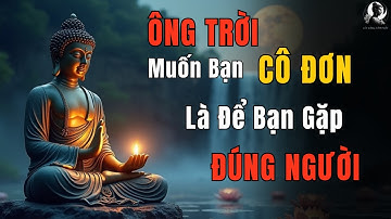 ÔNG TRỜI MUỐN BẠN CÔ ĐƠN LÀ ĐANG GIÚP BẠN GẶP ĐÚNG NGƯỜI #nghiệp  #songcoduc  #phatphapungdung