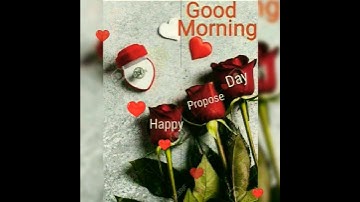 Propose Day Special Status ❤️Good morning status #shorts #8february  #propose_status