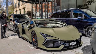 FIRST CUSTOMER LAMBORGHINI REVUELTO DELIVERED! SUPERCARS IN LONDON by SupercarsMT888 2,720 views 1 month ago 8 minutes, 48 seconds