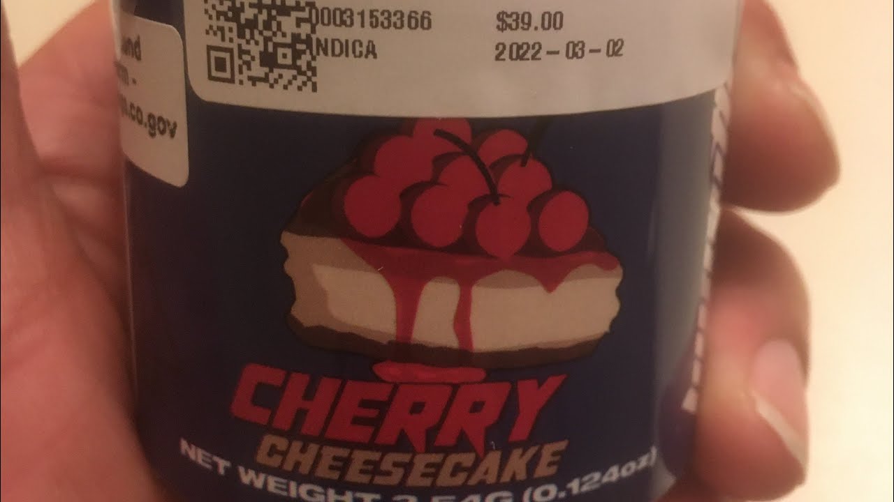 Strain review biscotti cherry cheesecake