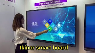 75 Inch Interactive Display Touch Screen Demo In Factory| #manufacturer #OEMODM