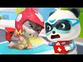 Super Rescue Team Ep 14 Flying Squirrel Got Hurt BabyBus TV Kids Cartoon 