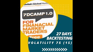 BACKTESTING DAY 8 VOLATILITY 75 (1s) BY AYODEJI AMOLE