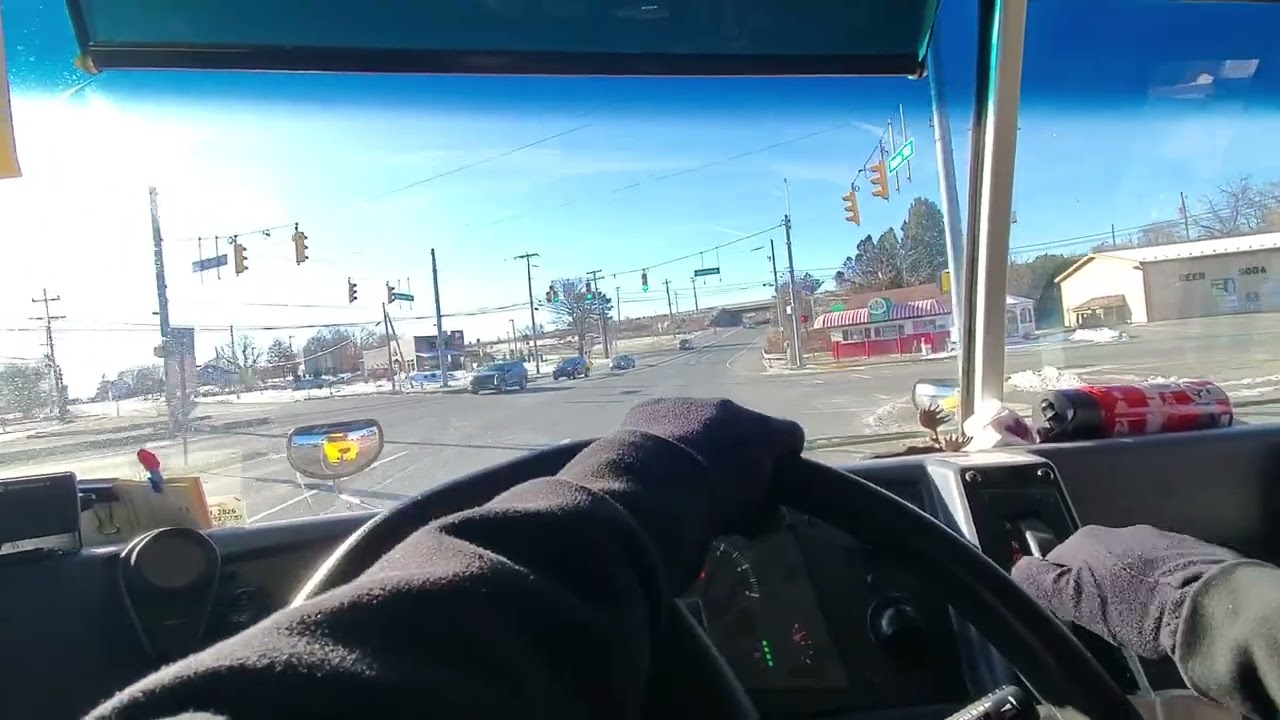 Driving a 2026 Blue Bird Vision School Bus
