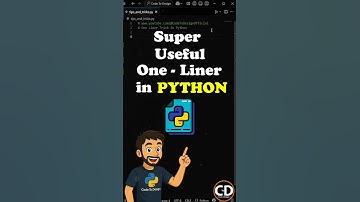 This One-Liner Trick Is Super Useful In Python #python #coding #programming