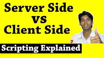 Server Side Scripting vs Client Side Scripting Explained in Hindi