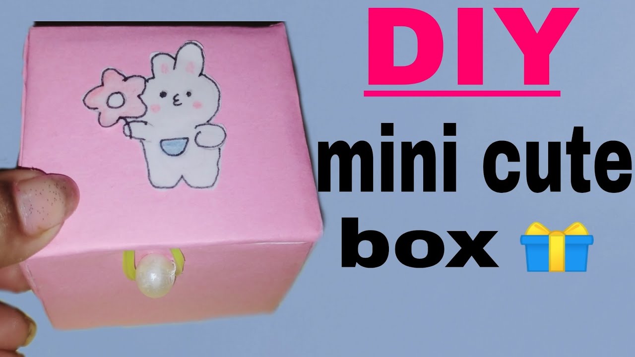 DIY Mini box - How to make a mini box - Mini box save money 