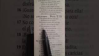 Proverbios 5:15#viralvideo #refelxion #locutornelsonguerra #biblia #meditation