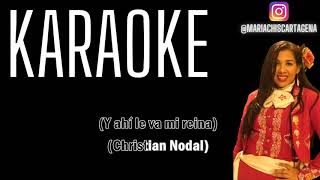 Christian Nodal - Eres (Karaoke)
